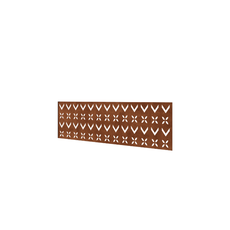 Corten terasest aed H - Paneel V - 180 x 63,3 cm