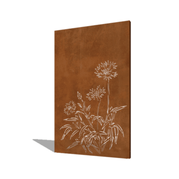 Corteni terasest aia paneel rukkilill 120 x 6 x 190 cm