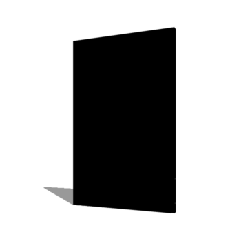 Pulbervärvitud terasest paneel alus 120 x 6 x 190 cm
