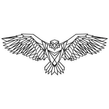 Metallist seinadekoratsioonid Kotkas