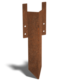 lühike tugitihvt Corten teras 12 - 15 cm