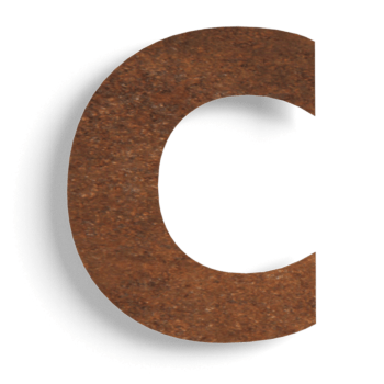 Corteni terasest majanumber c - 10 cm