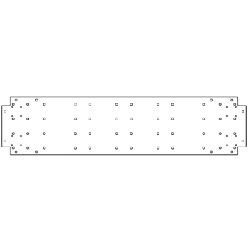 alusplaat Tsingitud teras 30 x 120 cm