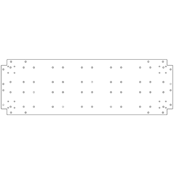 alusplaat Tsingitud teras 40 x 120 cm
