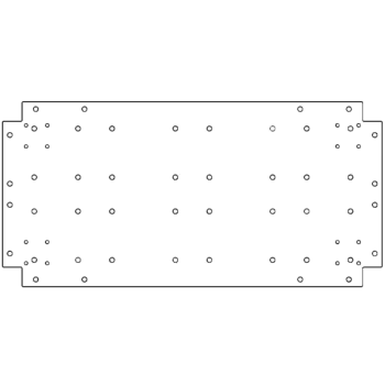 alusplaat Tsingitud teras 40 x 80 cm
