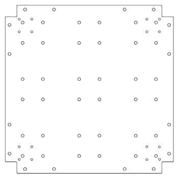 alusplaat Tsingitud teras 60 x 60 cm