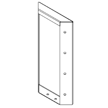 Corteni terasest aia paneel 40 x 20 cm