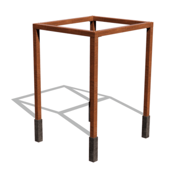 Corteni terasest pergola süsteem ruut 224 x 200 cm