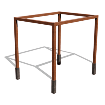 Corteni terasest pergola süsteem ruut 324 x 250 cm