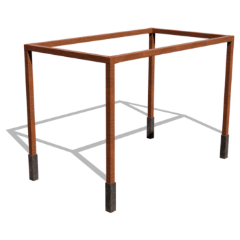 Corteni terasest pergola süsteem ruut 424 x 250 cm