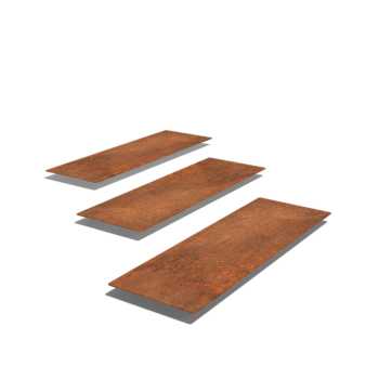 Corteni terasest astmeplaat Ristkülik 75 x 25 cm
