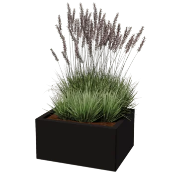 Terasest lillekast - Ristkülik - 50 x 60 cm