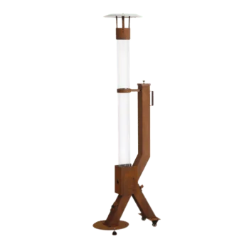 Pelletipõleti terrassi kütteseade - Rocket - Corten