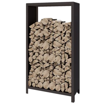 Terasest küttepuude hoidja - Indiana - 100 x 40 x 180 cm - Muu RAL värv