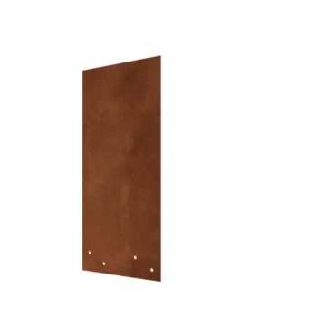Corten terasest ühendusplaat - Sirge - Kõrgus peenraääris 45 cm