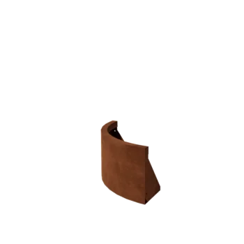 Corten terasest tugisein - Väline kurv - 50 x 50 x 30 cm