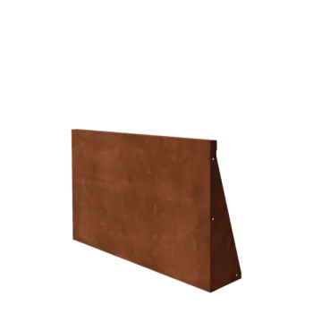 Corten terasest tugisein - Sirge - 100 x 60 cm