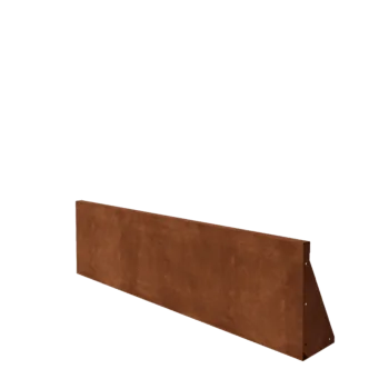 Corten terasest tugisein - Sirge - 150 x 40 cm