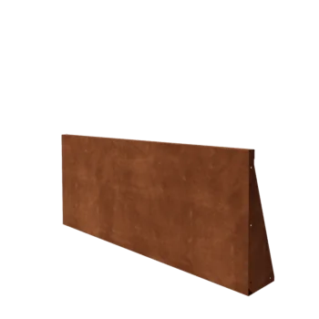 Corten terasest tugisein - Sirge - 150 x 60 cm