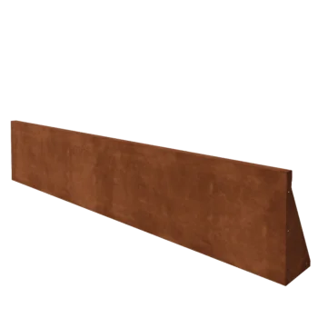 Corten terasest tugisein - Sirge - 200 x 40 cm