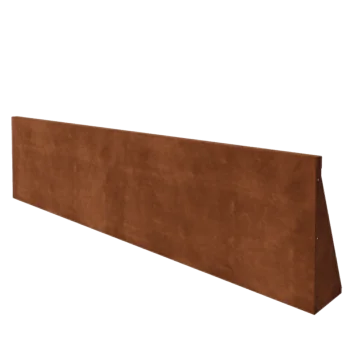 Corten terasest tugisein - Sirge - 200 x 50 cm