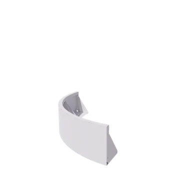 Terasest tugisein - Väline kurv - 100 x 100 x 30 cm - RAL9010 matt (valge)