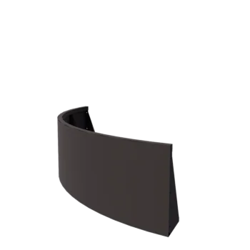 Terasest tugisein - Väline kurv - 150 x 150 x 50 cm - RAL7016 matt (antratsiithall)