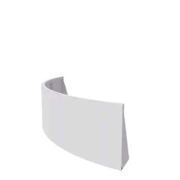 Terasest tugisein - Väline kurv - 150 x 150 x 50 cm - RAL9010 matt (valge)