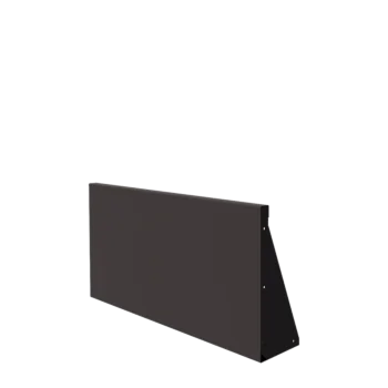 Terasest tugisein - Sirge - 100 x 50 cm - RAL7016 matt (antratsiithall)