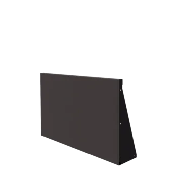 Terasest tugisein - Sirge - 100 x 60 cm - RAL7016 matt (antratsiithall)
