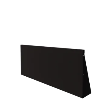 Terasest tugisein - Sirge - 150 x 60 cm - RAL9005 matt (must)