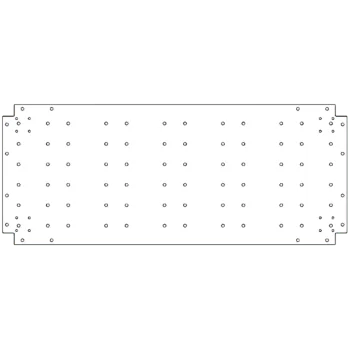 Tsinkterasest põhjalaud - 50 x 120 cm