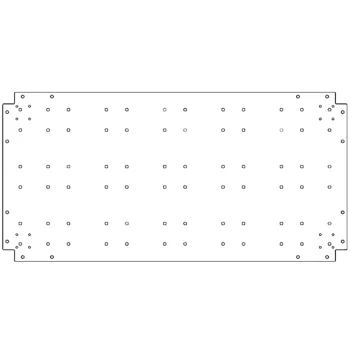 Tsinkterasest põhjalaud - 60 x 120 cm