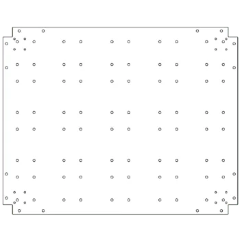 Tsinkterasest põhjalaud - 80 x 100 cm