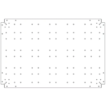 Tsinkterasest põhjalaud - 80 x 120 cm