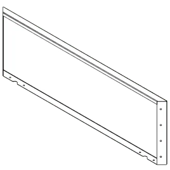 Corten terasest lillekast - Paneel - 40 x 120 cm