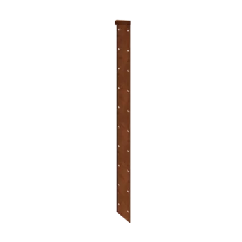 Corten terasest lillekast - Nurgatükk 180° - 70 cm