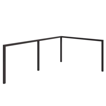 Terasest pergola - Nurk - 600 x 412 x 230 cm - Muu RAL värv - Ilma betoonvundament