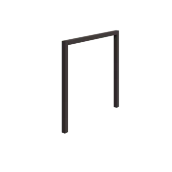 Terasest pergola - Sirge - 250 x 230 cm - RAL7016 matt (antratsiithall) - Ilma betoonvundament
