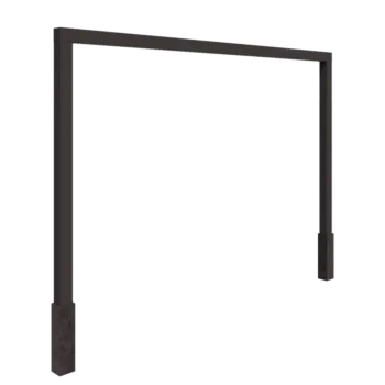 Terasest pergola - Sirge - 400 x 230 cm - Muu RAL värv - Betoonvundamendiga