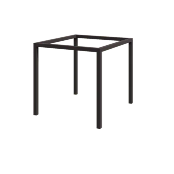 Terasest pergola - Ruut - 274 x 250 x 230 cm - RAL7016 matt (antratsiithall) - Ilma betoonvundament