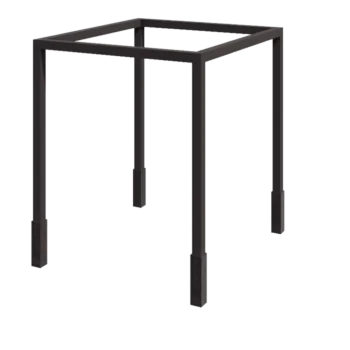 Terasest pergola - Ruut - 274 x 250 x 230 cm - Muu RAL värv - Betoonvundamendiga