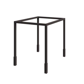 Terasest pergola - Ristkülik - 324 x 250 x 230 cm - RAL7016 matt (antratsiithall) - Betoonvundamendiga