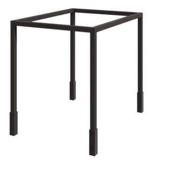 Terasest pergola - Ruut - 324 x 300 x 230 cm - Muu RAL värv - Betoonvundamendiga