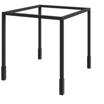 Terasest pergola - Ruut - 324 x 250 x 230 cm - Muu RAL värv - Betoonvundamendiga