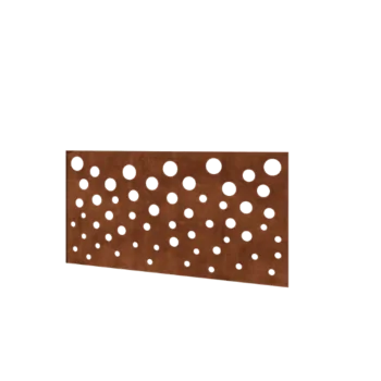 Corten terasest aed H - Paneel B - 120 x 63,3 cm