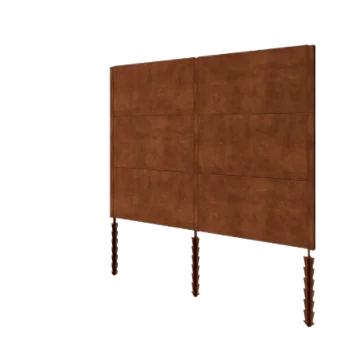 Corten terasest aed H3 - Täiskomplekt - 258 x 6 x 190 cm